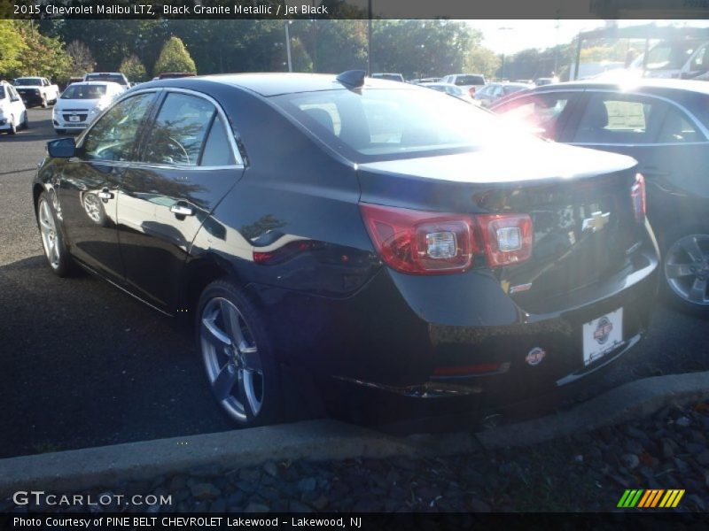 Black Granite Metallic / Jet Black 2015 Chevrolet Malibu LTZ
