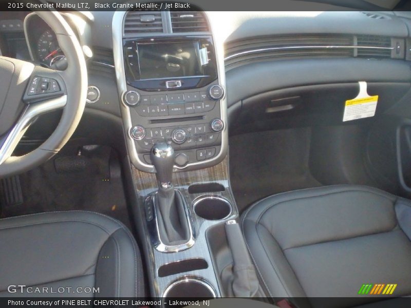 Black Granite Metallic / Jet Black 2015 Chevrolet Malibu LTZ