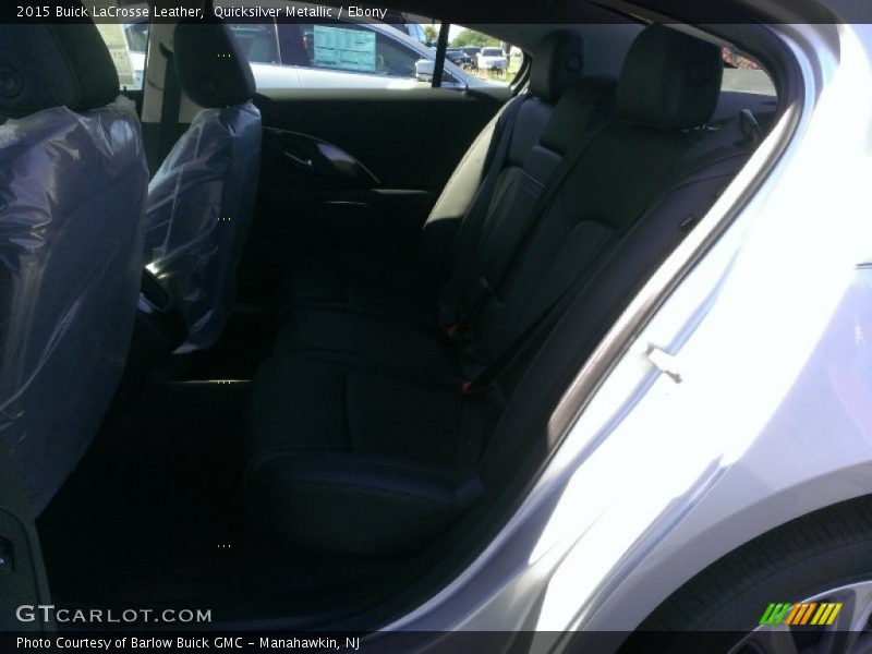 Quicksilver Metallic / Ebony 2015 Buick LaCrosse Leather