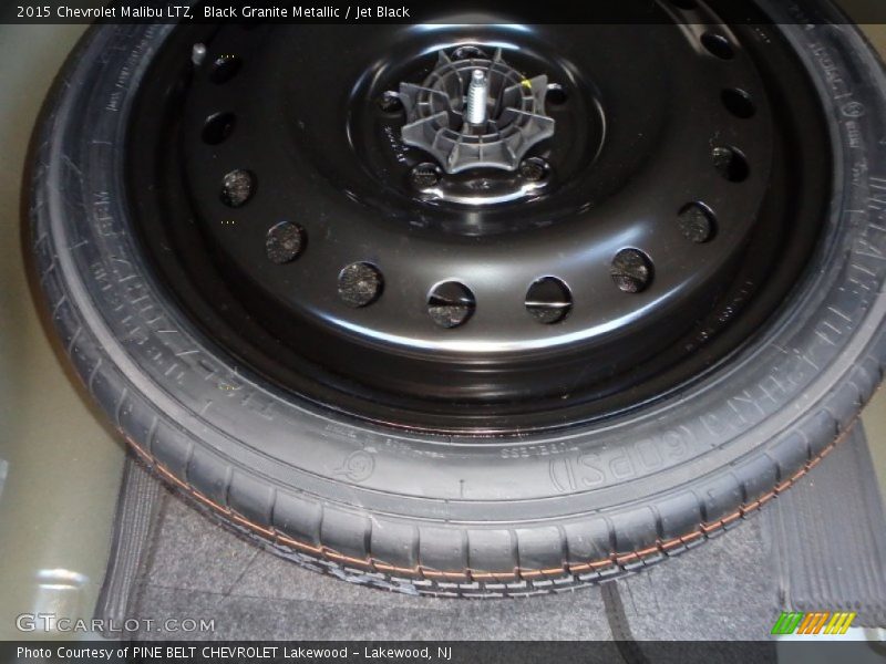Black Granite Metallic / Jet Black 2015 Chevrolet Malibu LTZ