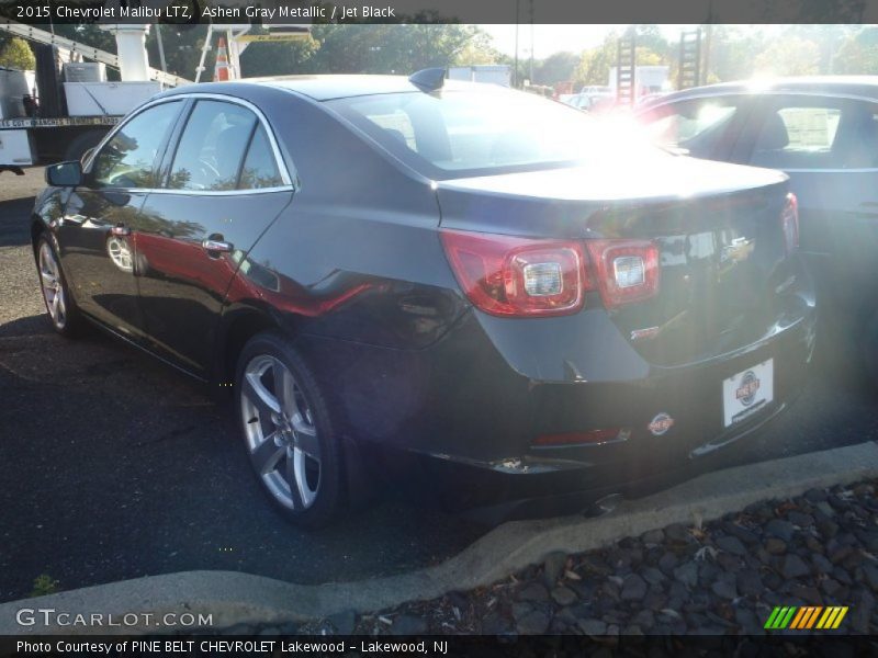 Ashen Gray Metallic / Jet Black 2015 Chevrolet Malibu LTZ