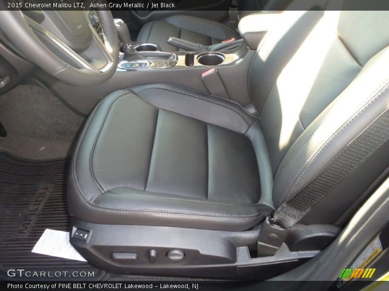 Ashen Gray Metallic / Jet Black 2015 Chevrolet Malibu LTZ