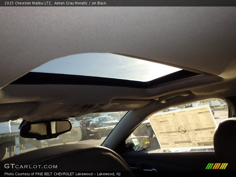 Ashen Gray Metallic / Jet Black 2015 Chevrolet Malibu LTZ