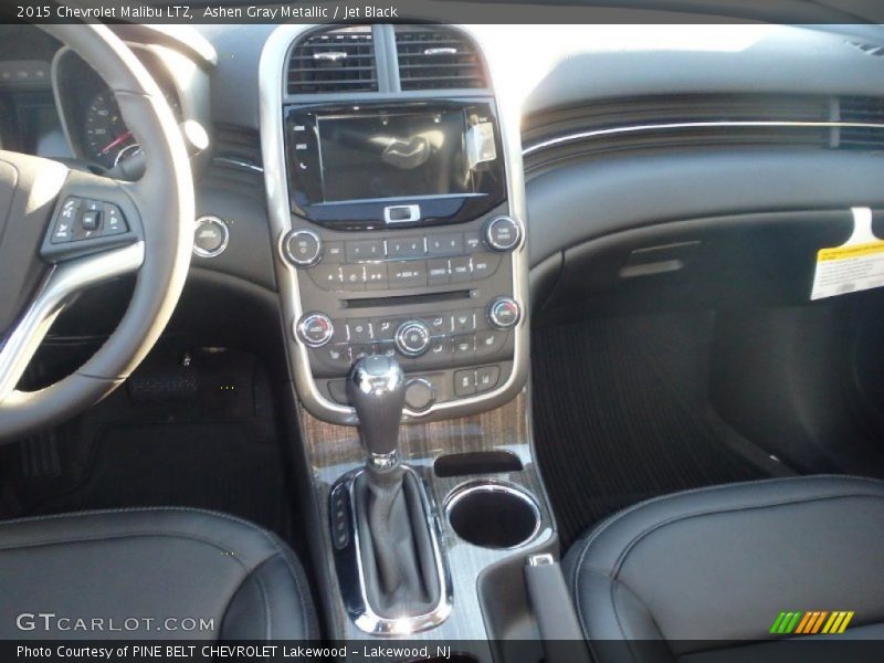 Ashen Gray Metallic / Jet Black 2015 Chevrolet Malibu LTZ