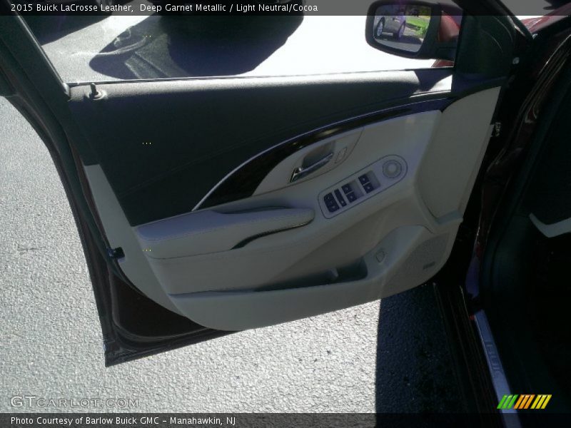 Deep Garnet Metallic / Light Neutral/Cocoa 2015 Buick LaCrosse Leather