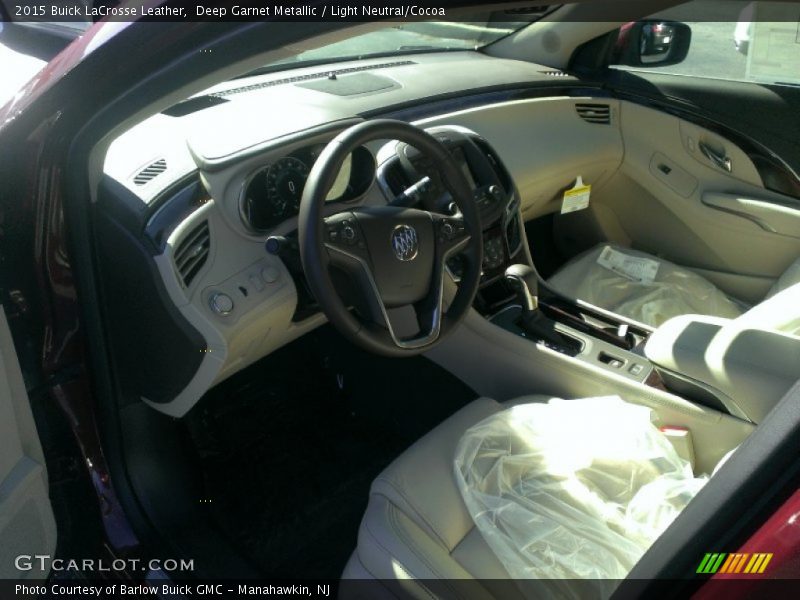 Deep Garnet Metallic / Light Neutral/Cocoa 2015 Buick LaCrosse Leather