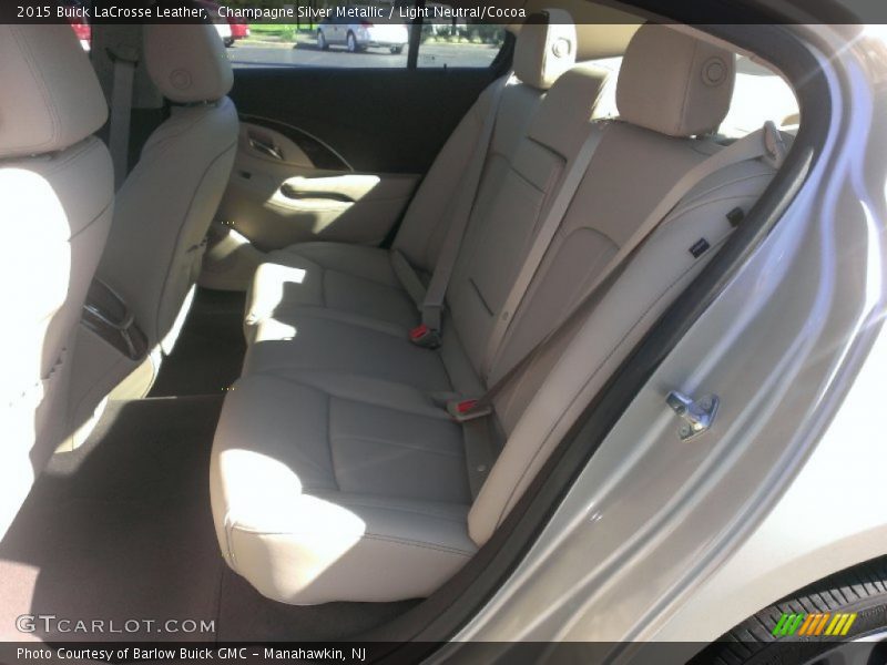 Champagne Silver Metallic / Light Neutral/Cocoa 2015 Buick LaCrosse Leather