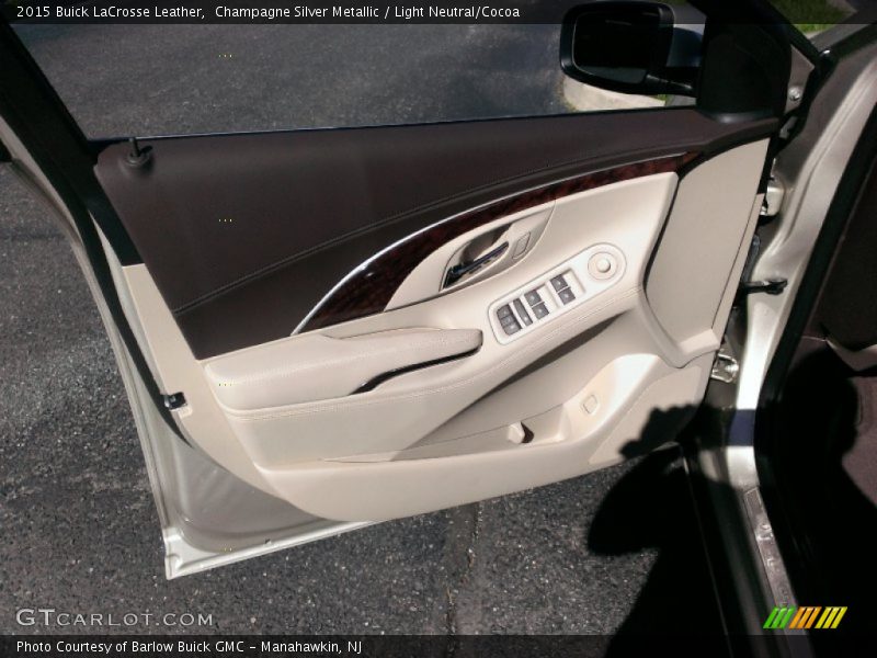 Champagne Silver Metallic / Light Neutral/Cocoa 2015 Buick LaCrosse Leather