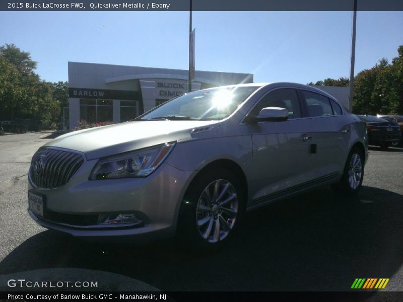 Quicksilver Metallic / Ebony 2015 Buick LaCrosse FWD