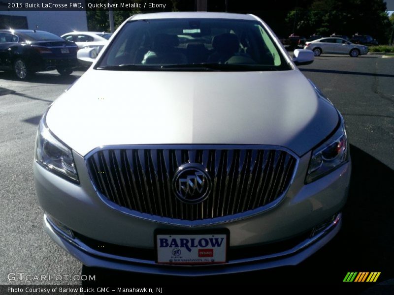 Quicksilver Metallic / Ebony 2015 Buick LaCrosse FWD