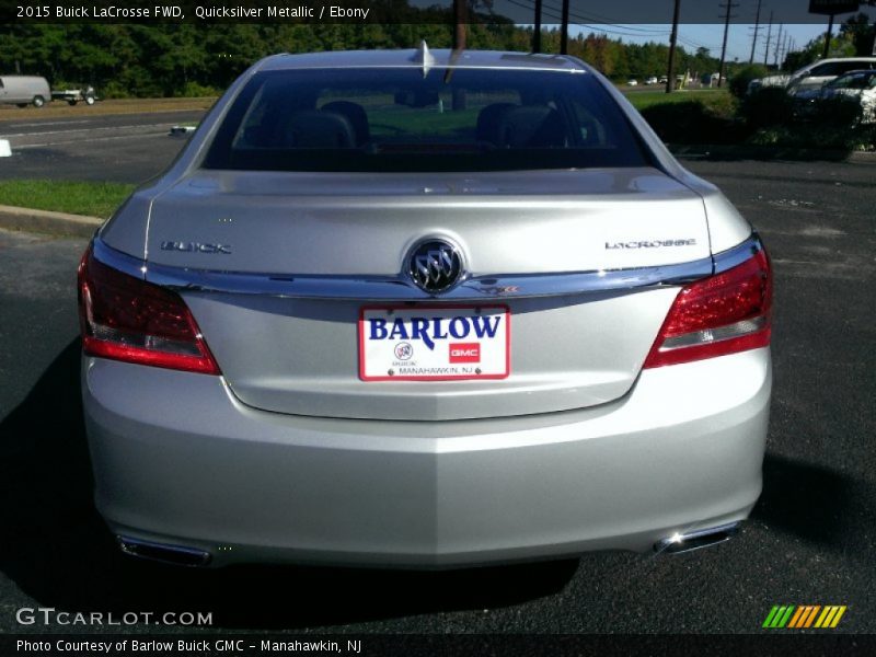 Quicksilver Metallic / Ebony 2015 Buick LaCrosse FWD