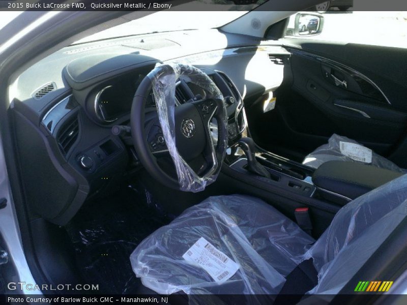 Quicksilver Metallic / Ebony 2015 Buick LaCrosse FWD