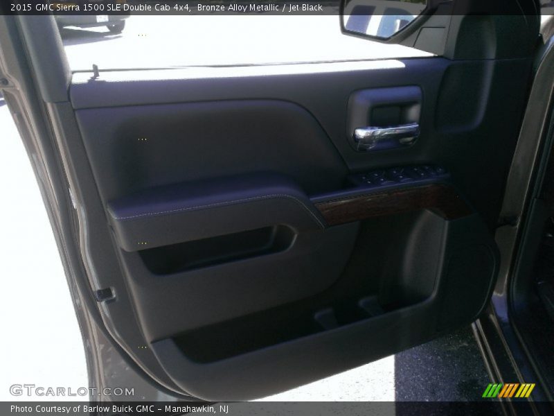 Bronze Alloy Metallic / Jet Black 2015 GMC Sierra 1500 SLE Double Cab 4x4