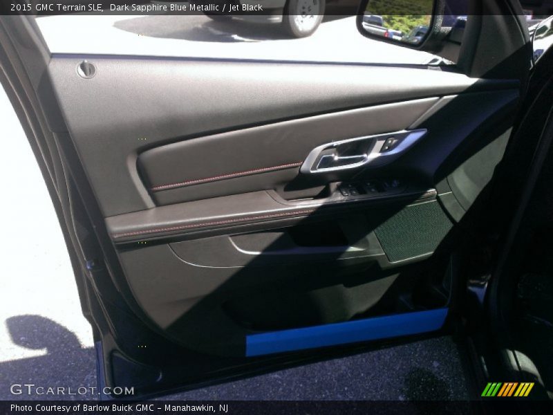Dark Sapphire Blue Metallic / Jet Black 2015 GMC Terrain SLE