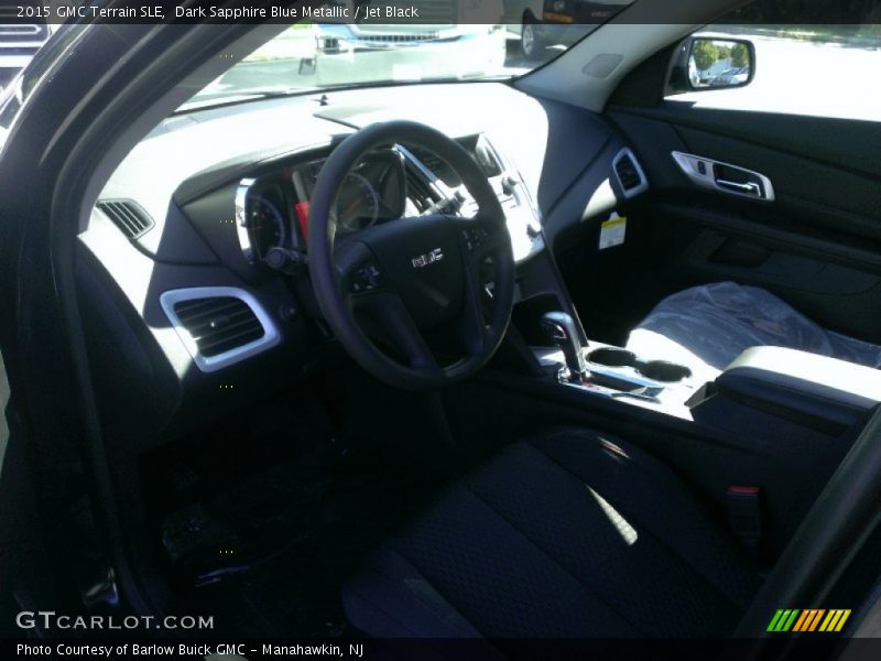 Dark Sapphire Blue Metallic / Jet Black 2015 GMC Terrain SLE