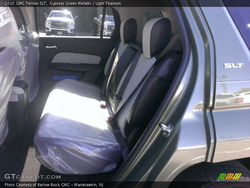 Cypress Green Metallic / Light Titanium 2015 GMC Terrain SLT