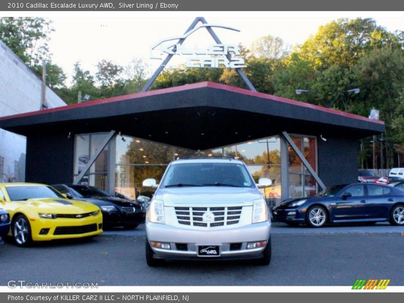 Silver Lining / Ebony 2010 Cadillac Escalade Luxury AWD