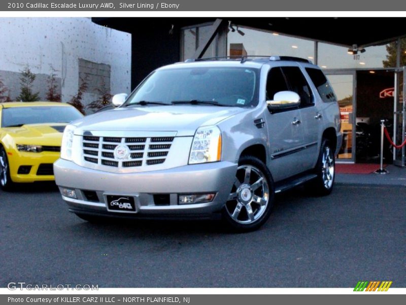 Silver Lining / Ebony 2010 Cadillac Escalade Luxury AWD