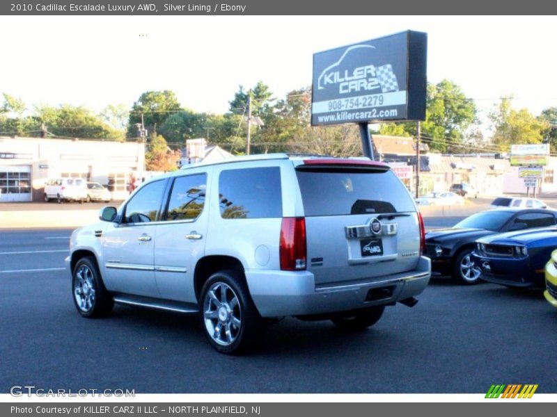 Silver Lining / Ebony 2010 Cadillac Escalade Luxury AWD