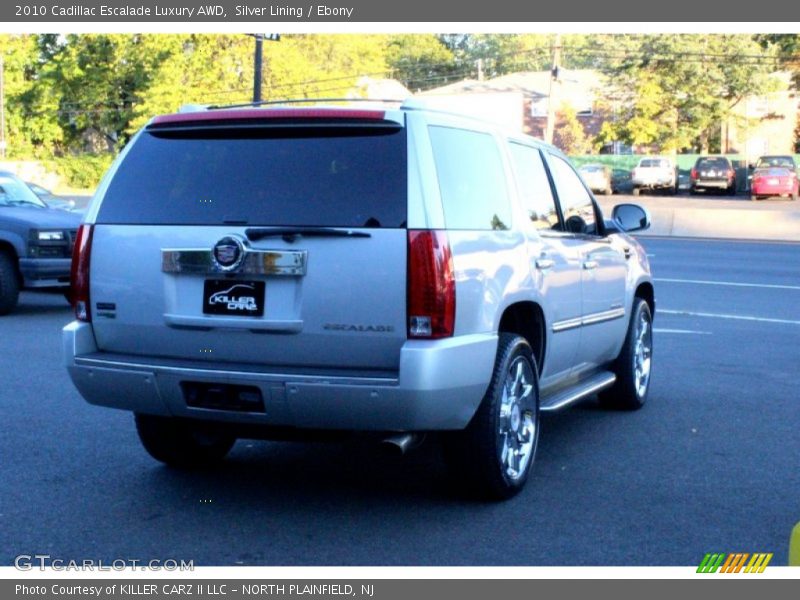 Silver Lining / Ebony 2010 Cadillac Escalade Luxury AWD