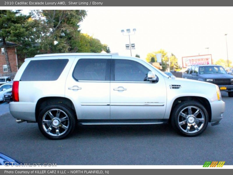 Silver Lining / Ebony 2010 Cadillac Escalade Luxury AWD