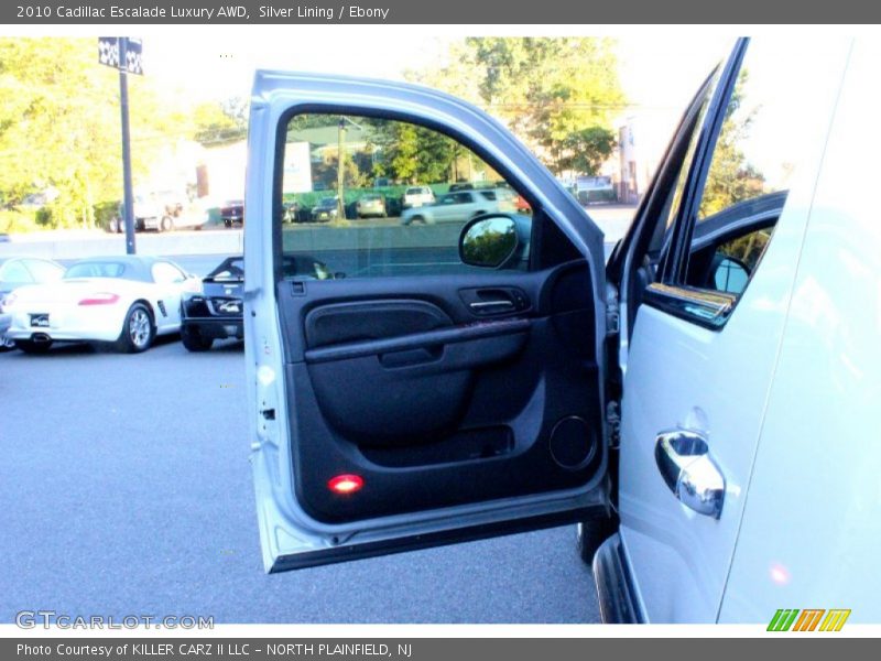 Silver Lining / Ebony 2010 Cadillac Escalade Luxury AWD