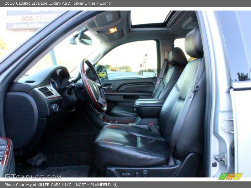 Silver Lining / Ebony 2010 Cadillac Escalade Luxury AWD