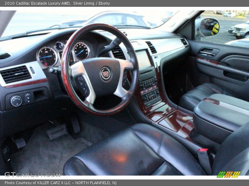 Silver Lining / Ebony 2010 Cadillac Escalade Luxury AWD