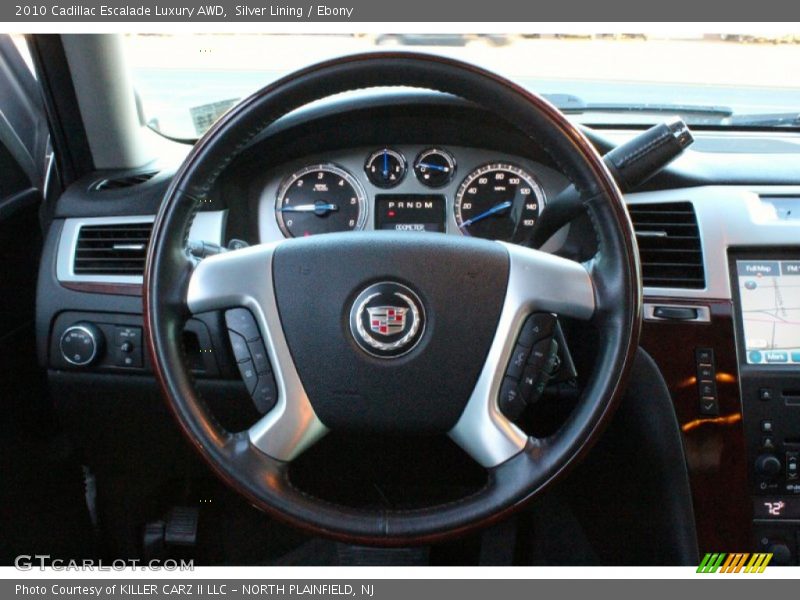 Silver Lining / Ebony 2010 Cadillac Escalade Luxury AWD