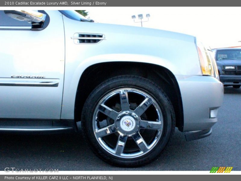 Silver Lining / Ebony 2010 Cadillac Escalade Luxury AWD