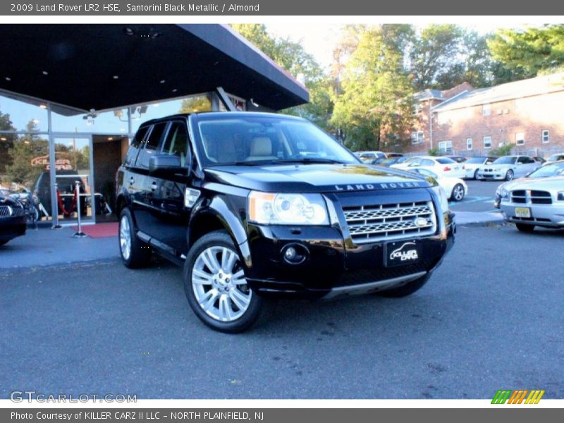 Santorini Black Metallic / Almond 2009 Land Rover LR2 HSE