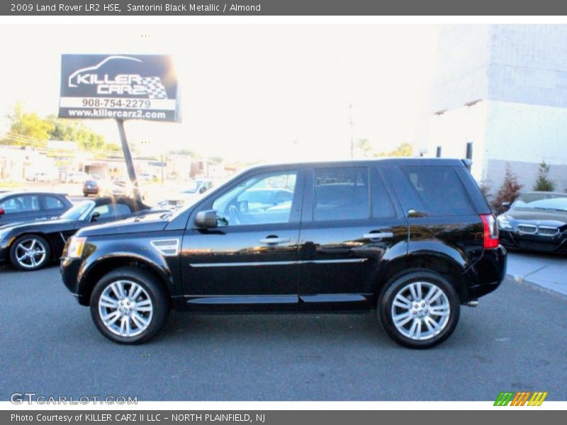 Santorini Black Metallic / Almond 2009 Land Rover LR2 HSE
