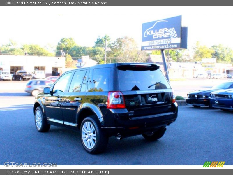 Santorini Black Metallic / Almond 2009 Land Rover LR2 HSE