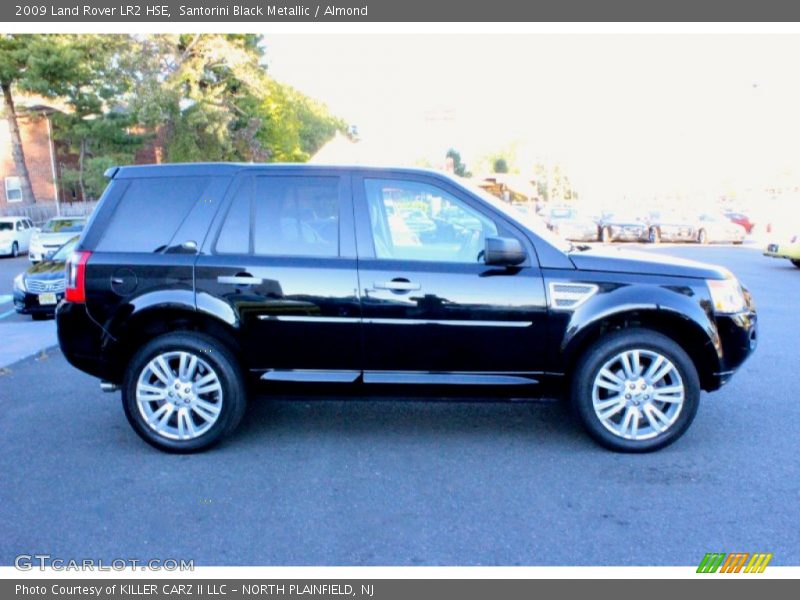 Santorini Black Metallic / Almond 2009 Land Rover LR2 HSE