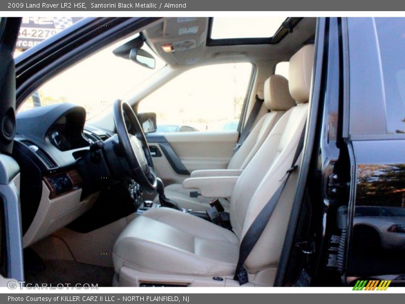 Santorini Black Metallic / Almond 2009 Land Rover LR2 HSE