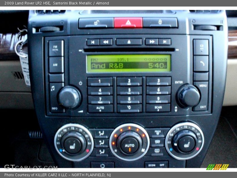 Santorini Black Metallic / Almond 2009 Land Rover LR2 HSE