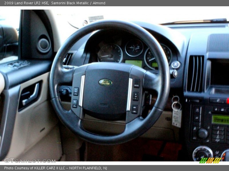 Santorini Black Metallic / Almond 2009 Land Rover LR2 HSE