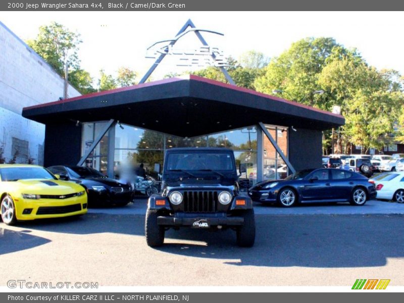 Black / Camel/Dark Green 2000 Jeep Wrangler Sahara 4x4