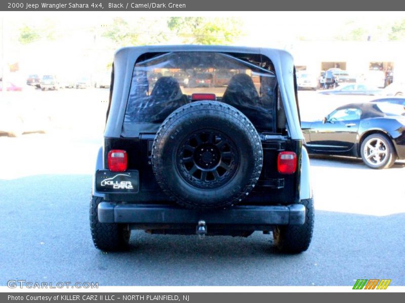 Black / Camel/Dark Green 2000 Jeep Wrangler Sahara 4x4