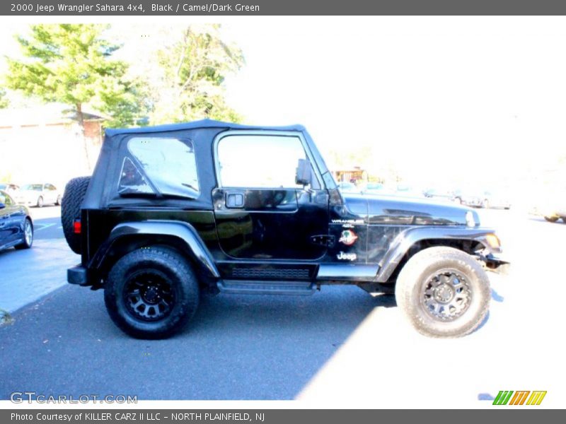 Black / Camel/Dark Green 2000 Jeep Wrangler Sahara 4x4