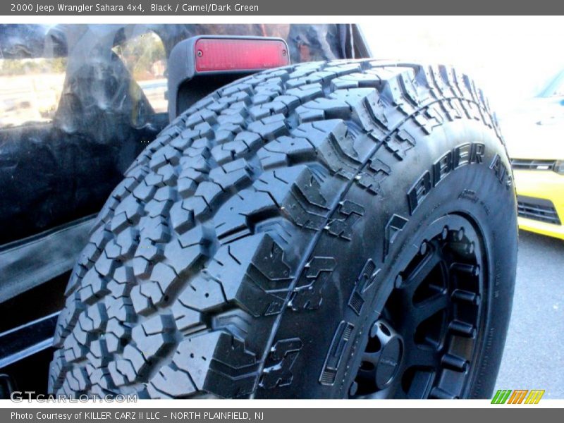 Black / Camel/Dark Green 2000 Jeep Wrangler Sahara 4x4