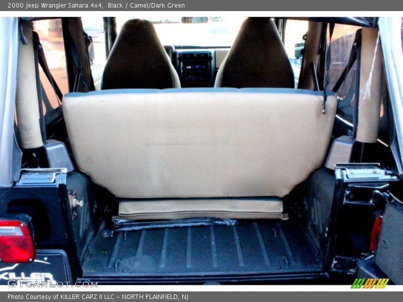 Black / Camel/Dark Green 2000 Jeep Wrangler Sahara 4x4