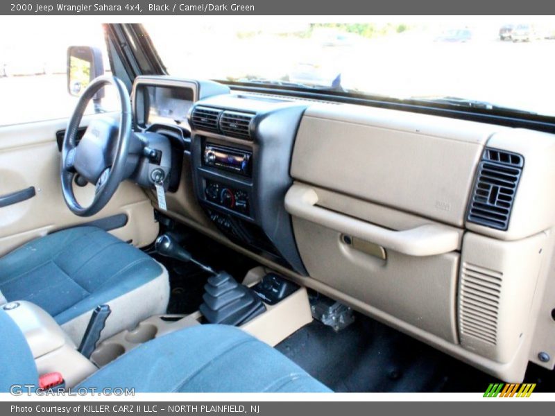 Black / Camel/Dark Green 2000 Jeep Wrangler Sahara 4x4