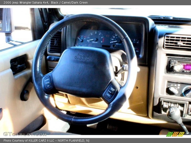 Black / Camel/Dark Green 2000 Jeep Wrangler Sahara 4x4