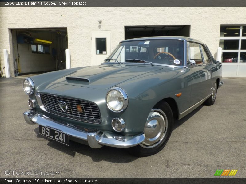 Grey / Tobacco 1960 Lancia Flaminia Coupe