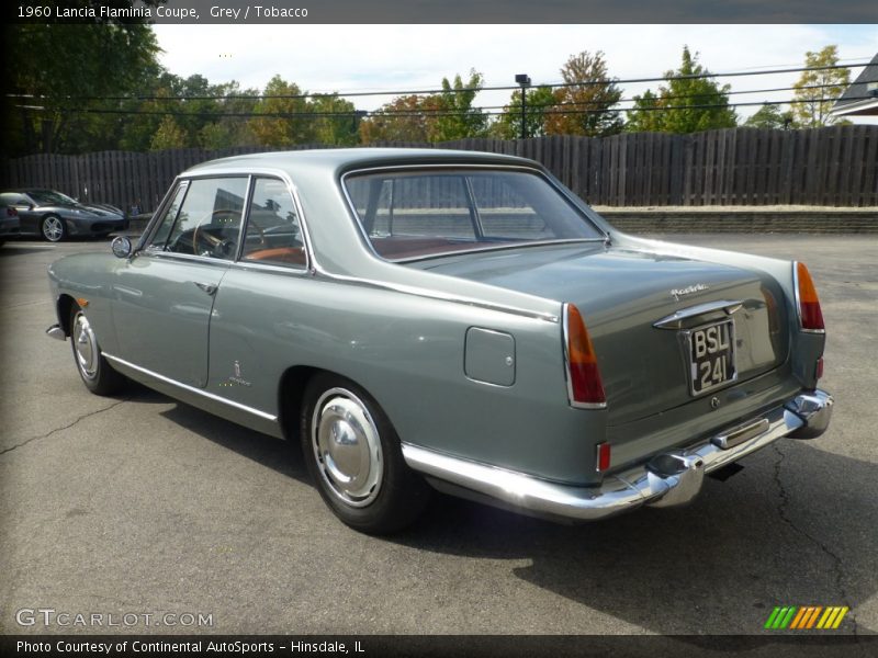 Grey / Tobacco 1960 Lancia Flaminia Coupe