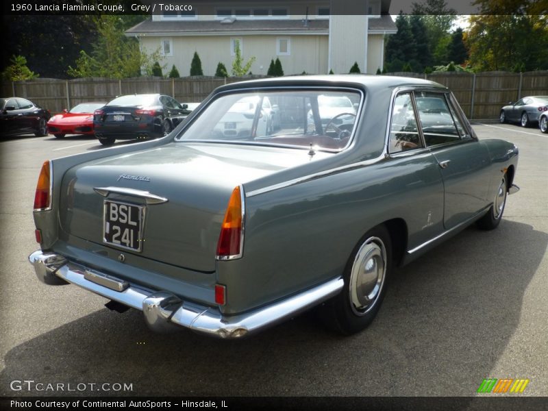 Grey / Tobacco 1960 Lancia Flaminia Coupe