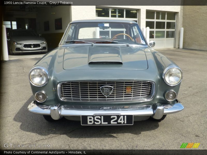 Grey / Tobacco 1960 Lancia Flaminia Coupe