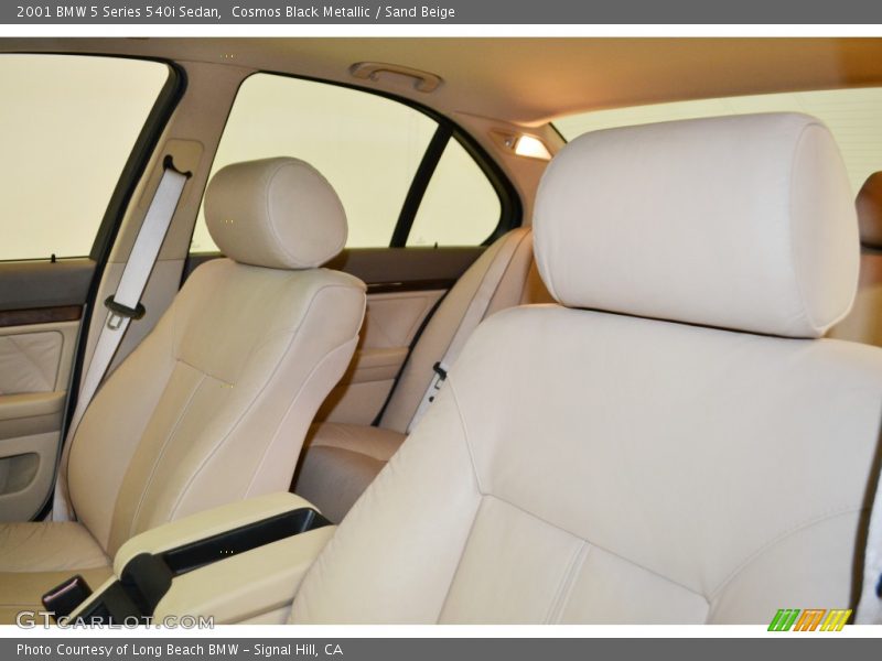 Cosmos Black Metallic / Sand Beige 2001 BMW 5 Series 540i Sedan