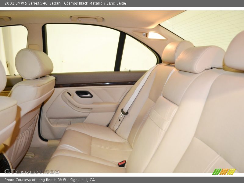 Cosmos Black Metallic / Sand Beige 2001 BMW 5 Series 540i Sedan